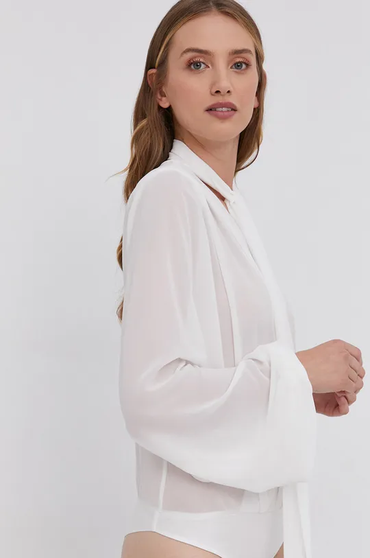 λευκό Μπλουζάκι Elisabetta Franchi