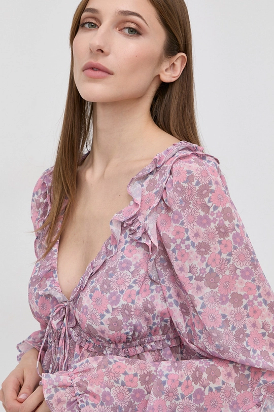 rózsaszín For Love & Lemons felső