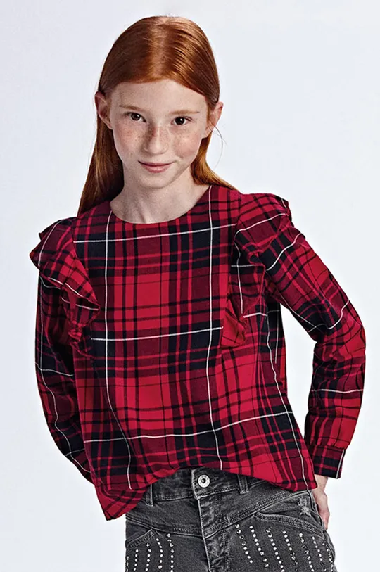 κόκκινο Παιδική μπλούζα Mayoral Για κορίτσια