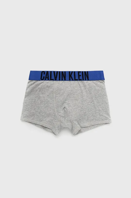 Detské boxerky Calvin Klein Underwear sivá