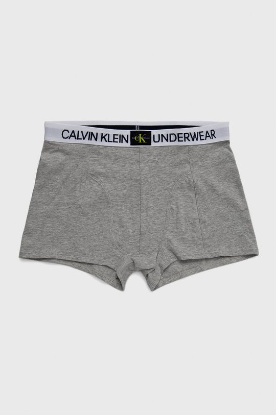 Calvin Klein Underwear Bokserki dziecięce (2-pack) Materiał zasadniczy: 95 % Bawełna, 5 % Elastan, Ściągacz: 11 % Elastan, 15 % Poliamid, 74 % Poliester