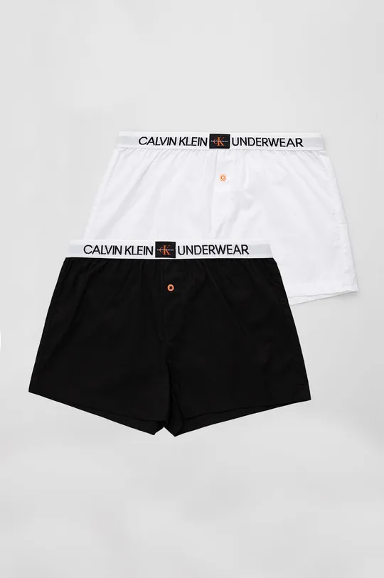 biela Detské boxerky Calvin Klein Underwear (2-pak) Chlapčenský