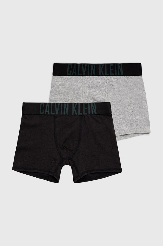 szary Calvin Klein Underwear Bokserki dziecięce (2-pack) Chłopięcy