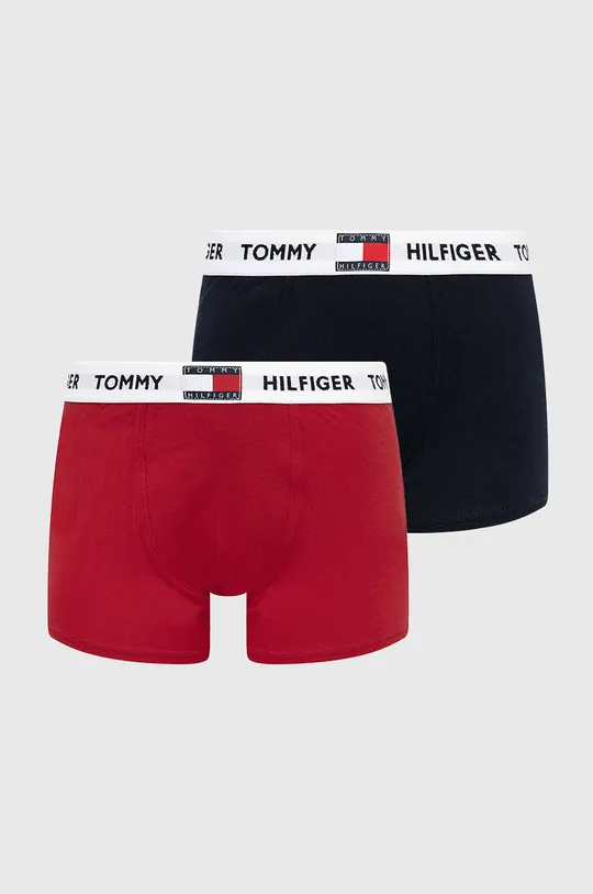 czerwony Tommy Hilfiger bokserki dziecięce (2-pack) Chłopięcy