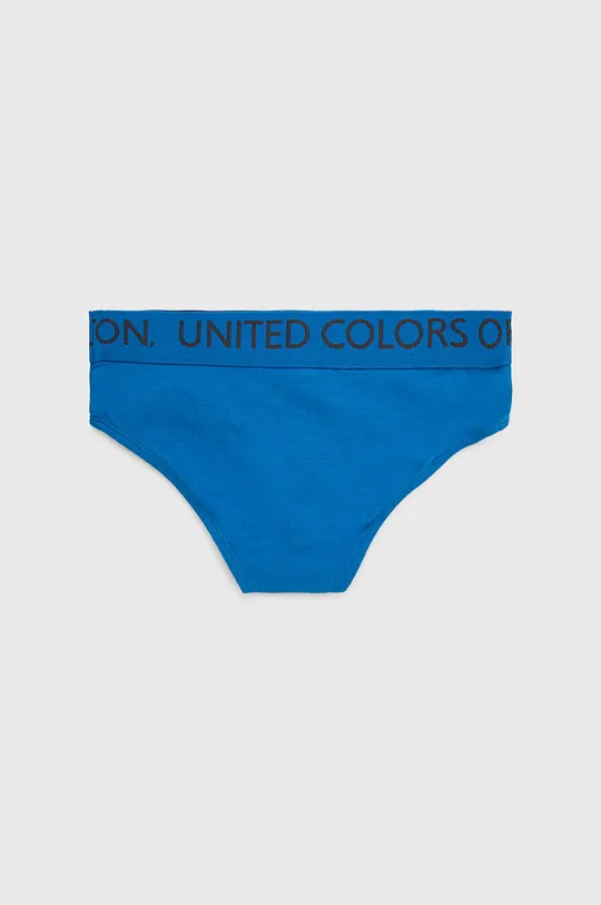 niebieski United Colors of Benetton Slipy dziecięce (2-pack)