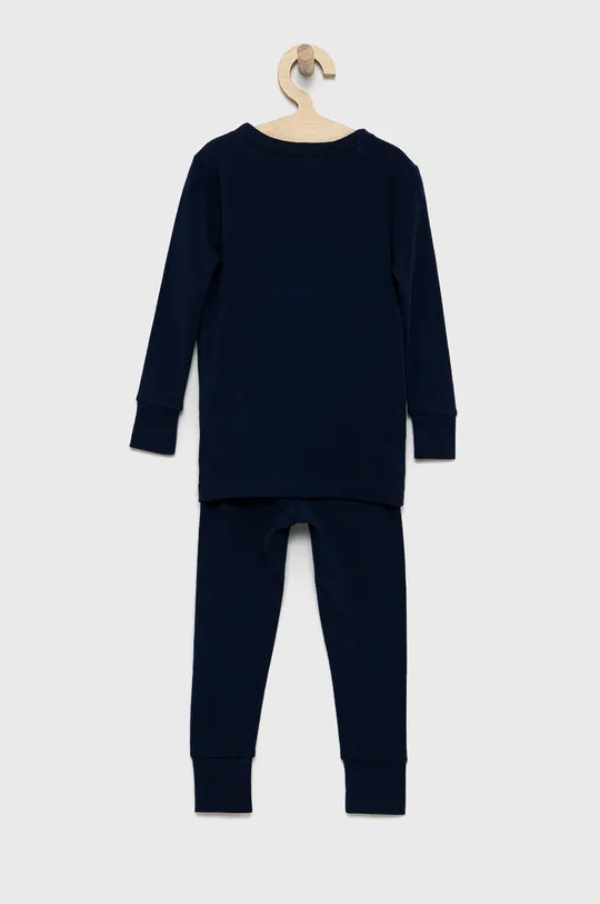 Παιδικές βαμβακερές πιτζάμες GAP σκούρο μπλε