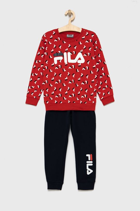 rosu Fila Pijamale de bumbac pentru copii De băieți