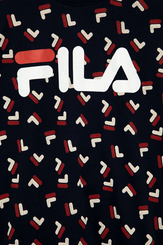 тёмно-синий Детская хлопковая пижама Fila