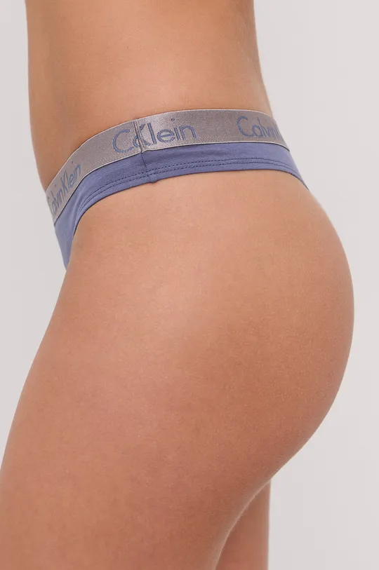 Calvin Klein Underwear Stringi niebieski
