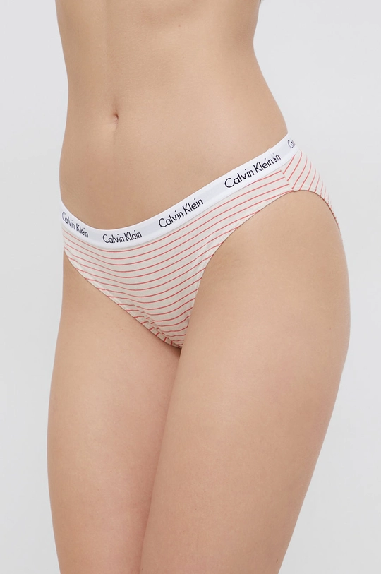 beżowy Calvin Klein Underwear Figi Damski