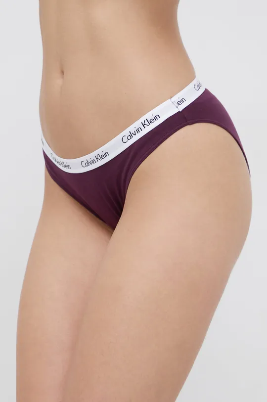 fioletowy Calvin Klein Underwear Figi Damski