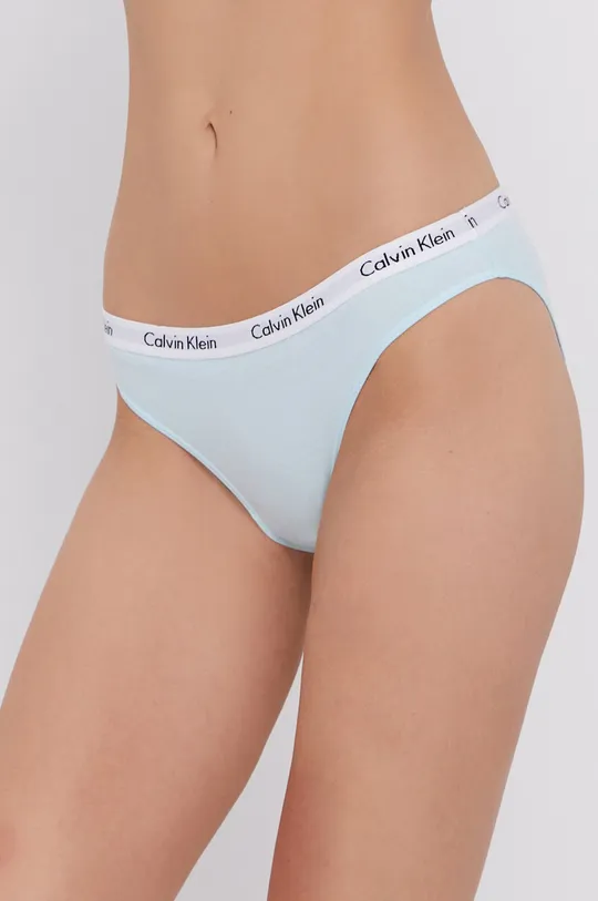 niebieski Calvin Klein Underwear Figi Damski