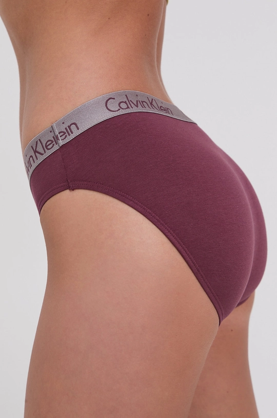 Nohavičky Calvin Klein Underwear burgundské