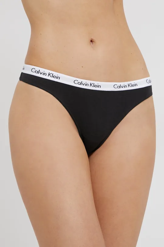 Calvin Klein Underwear Stringi (3-pack) różowy