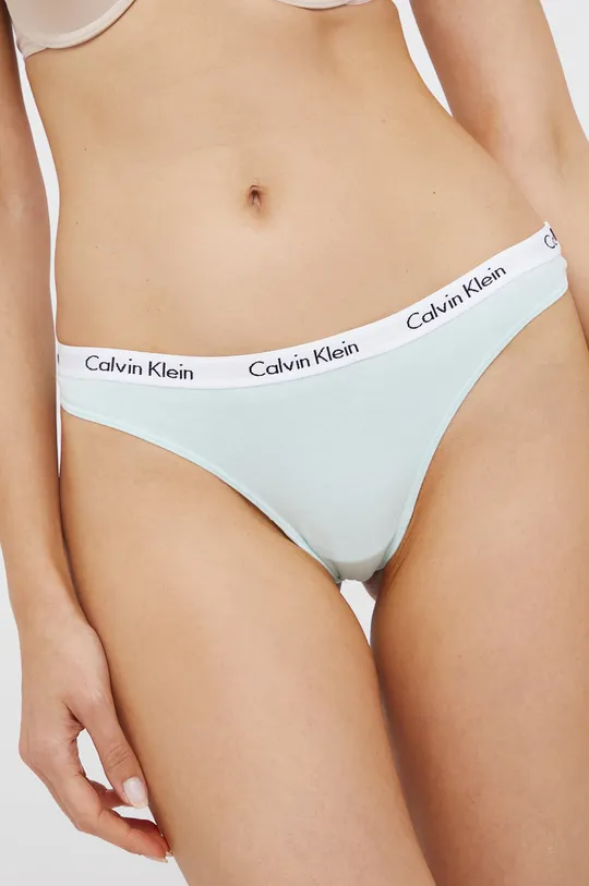 голубой Стринги Calvin Klein Underwear Женский