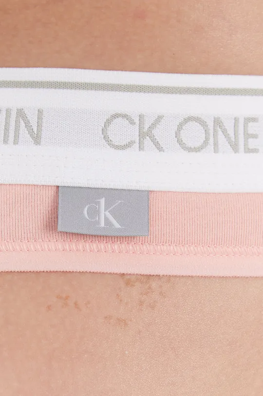 różowy Calvin Klein Underwear Stringi