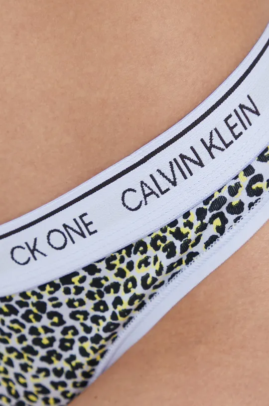 голубой Стринги Calvin Klein Underwear
