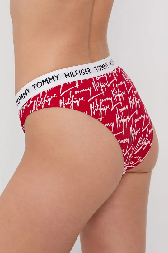 Nohavičky Tommy Hilfiger červená
