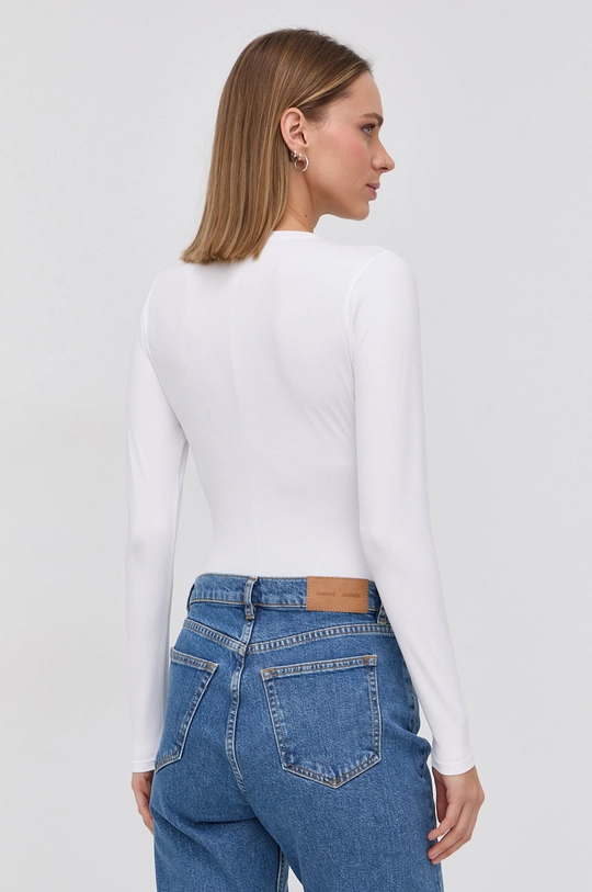 Spanx - Alakformáló hosszú ujjú SLEEVE V-NECK BODYSUIT  Jelentős anyag: 23% elasztán, 77% poliészter Más anyag: 100% pamut