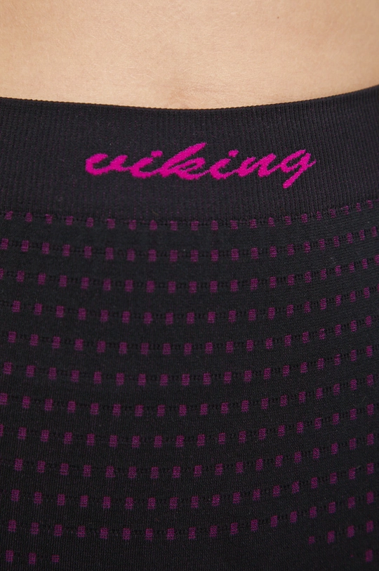 czarny Viking legginsy termoaktywne Etna