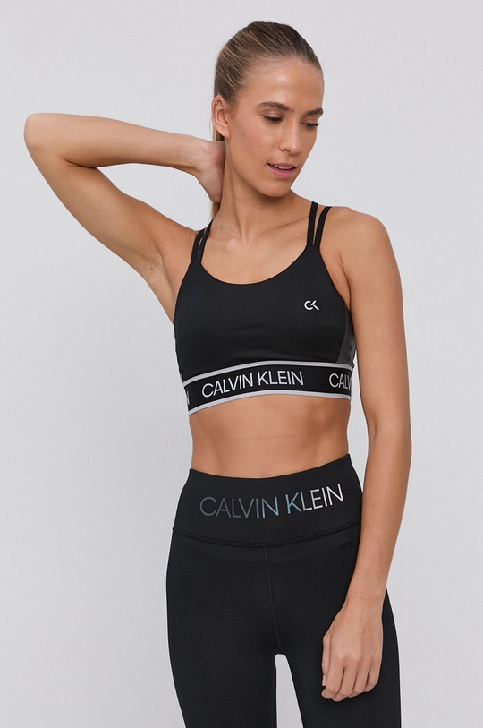 čierna Športová podprsenka Calvin Klein Performance Dámsky