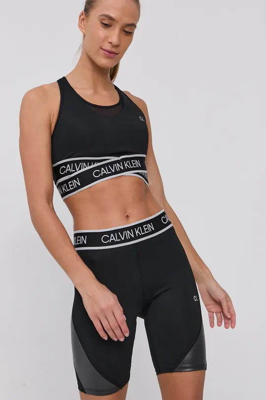 fekete Calvin Klein Performance sportmelltartó Női