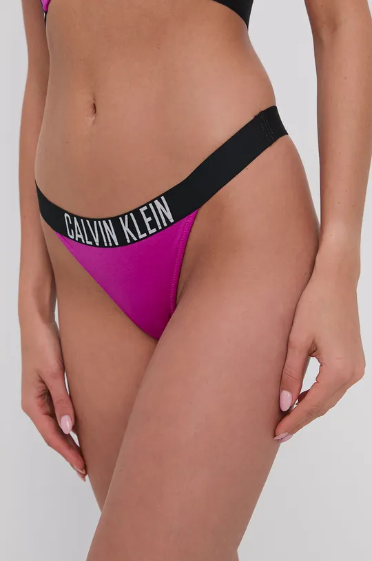 różowy Calvin Klein Figi kąpielowe Damski