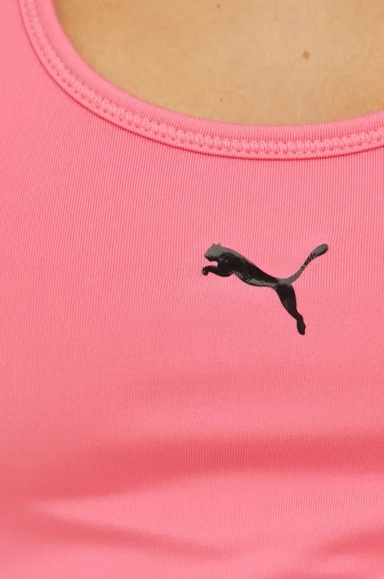 roza Športni modrček Puma