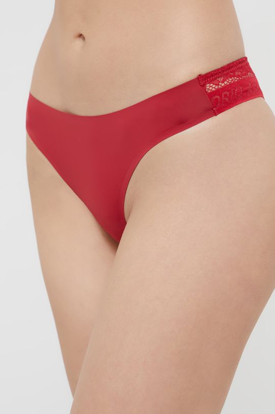červená Tanga Emporio Armani Underwear Dámský