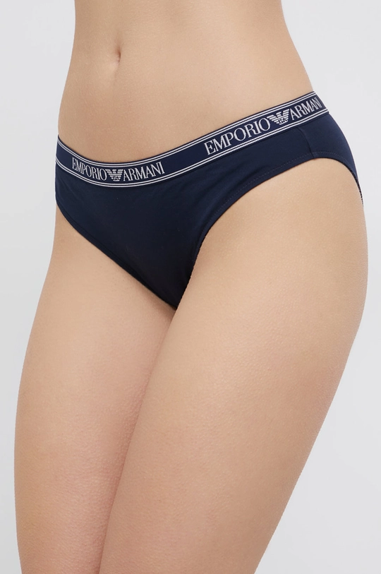 Nohavičky Emporio Armani Underwear tmavomodrá