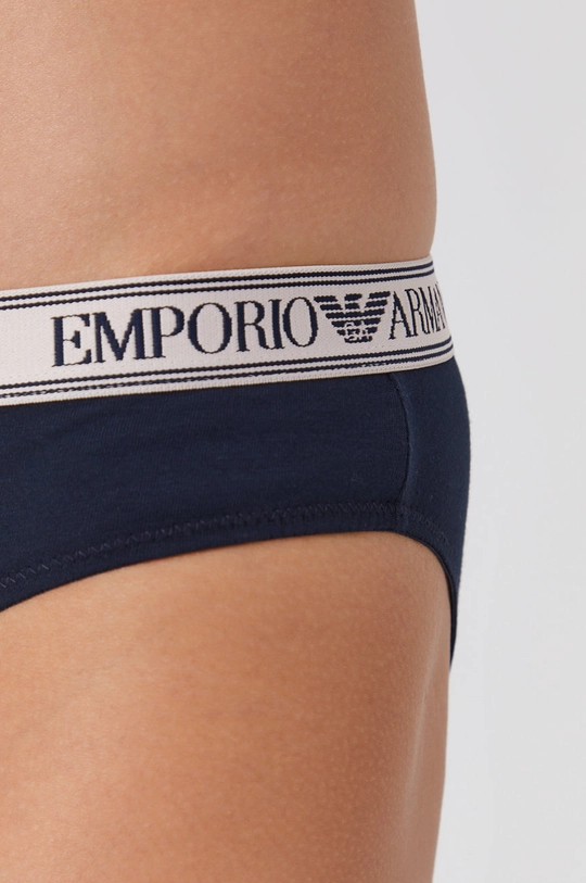 Σλιπ Emporio Armani Underwear  Κύριο υλικό: 95% Βαμβάκι, 5% Σπαντέξ Επένδυση: 95% Βαμβάκι, 5% Σπαντέξ Πλέξη Λαστιχο: 10% Σπαντέξ, 90% Πολυεστέρας