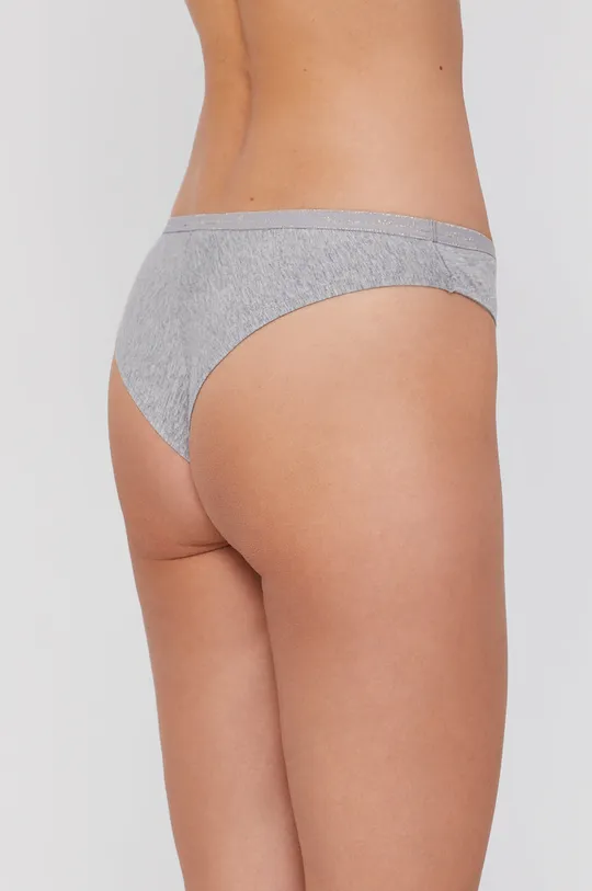Brazílske nohavičky Emporio Armani Underwear sivá