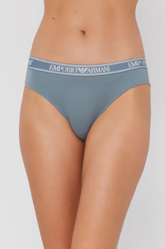 zielony Emporio Armani Underwear Brazyliany 163337.1A227 (2-pack) Damski