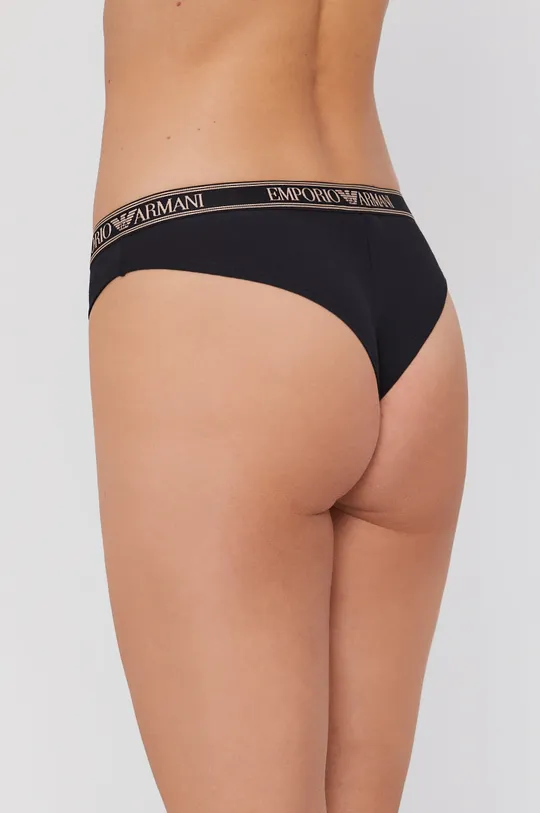 Brazílske nohavičky Emporio Armani Underwear čierna