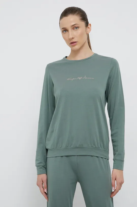 Emporio Armani Underwear - Σετ πιτζάμας πράσινο