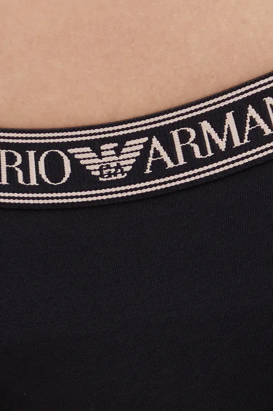 Трусы Emporio Armani Underwear  Основной материал: 95% Хлопок, 5% Эластан Лента: 10% Эластан, 90% Полиэстер