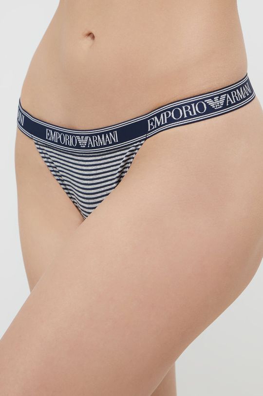 námořnická modř Tanga Emporio Armani Underwear (2-pack) Dámský