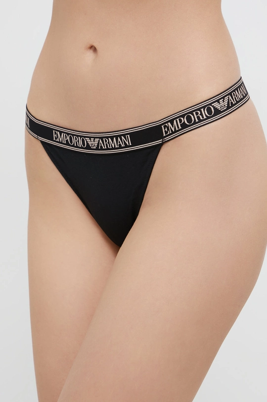 Tange Emporio Armani Underwear (2-pack) crna