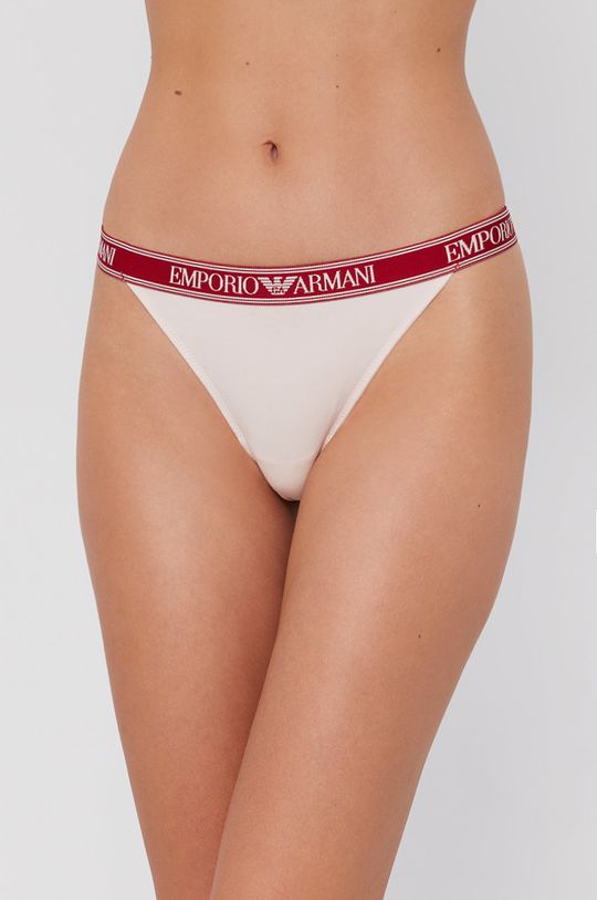 Tanga Emporio Armani Underwear růžová
