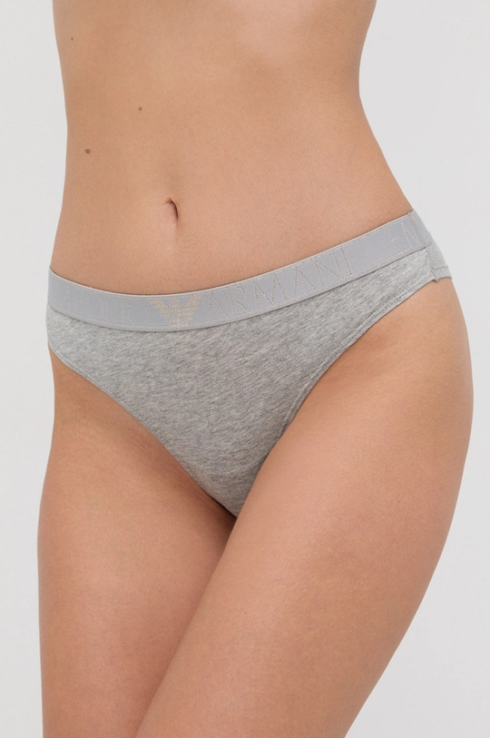 Sada podprsenky a nohavičiek Emporio Armani Underwear  Základná látka: 95% Bavlna, 5% Elastan 2. látka: 11% Elastan, 6% Polyamid, 78% Polyester, 5% Metalické vlákno