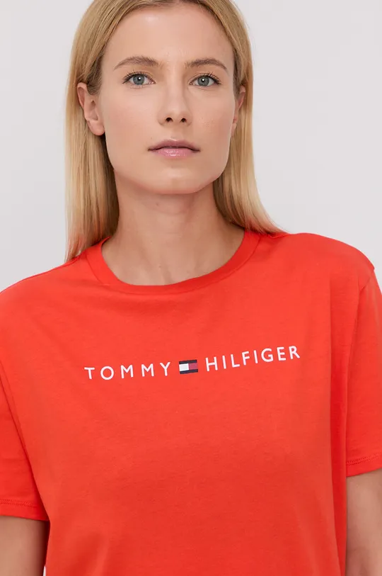 oranžová Nočná košeľa Tommy Hilfiger