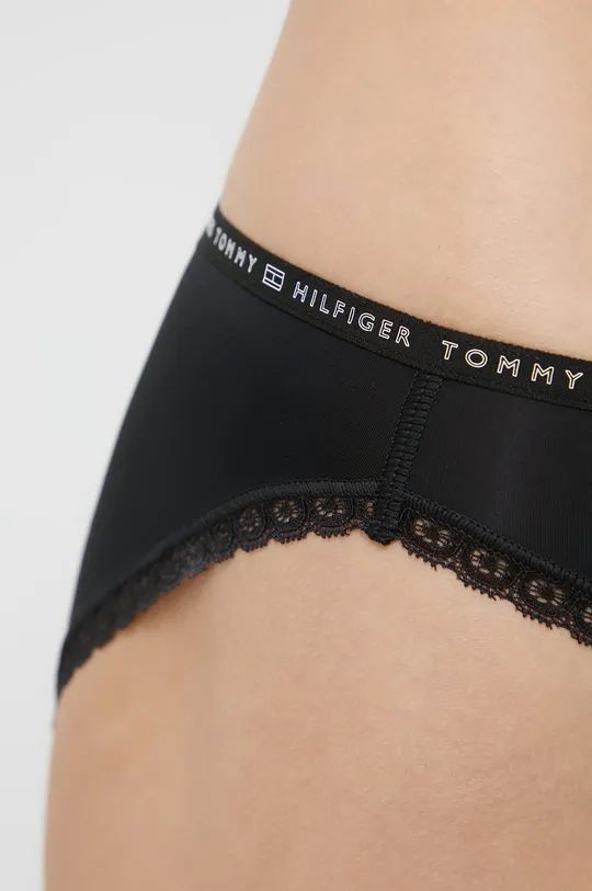 čierna Nohavičky Tommy Hilfiger (3-pack)