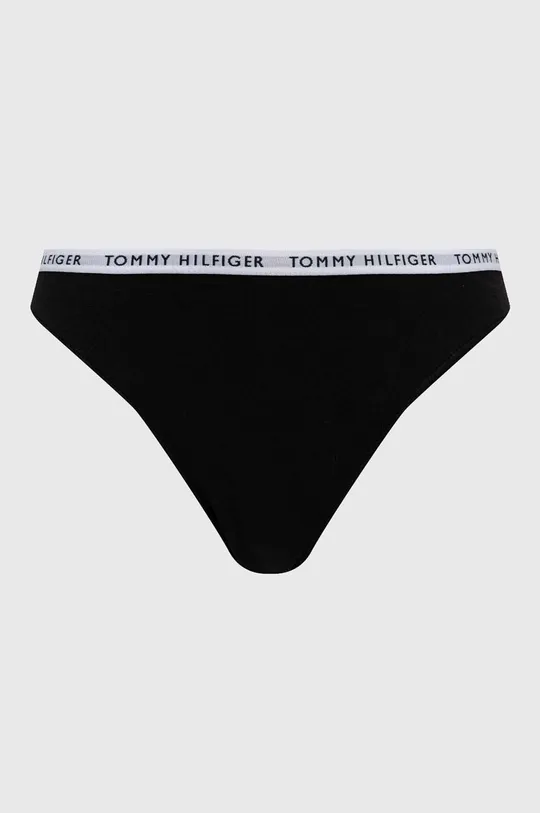 Nohavičky Tommy Hilfiger (3-pack) čierna