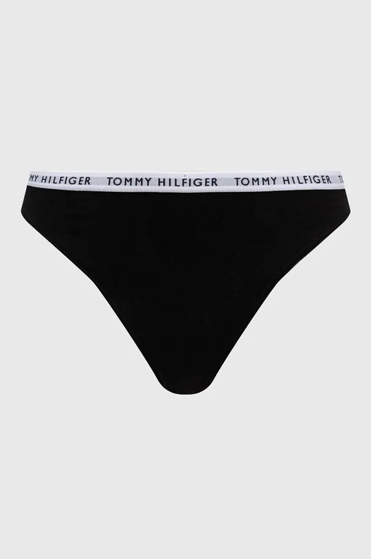 Tommy Hilfiger Stringi (3-pack) czarny