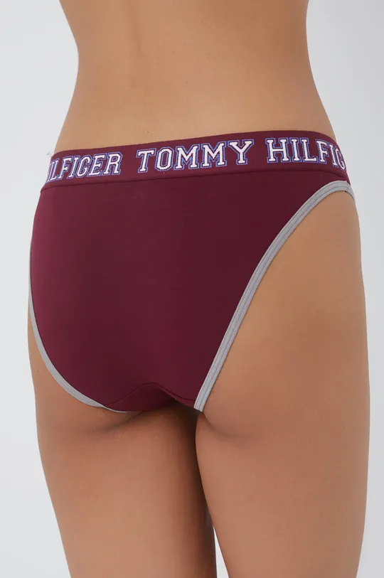 Nohavičky Tommy Hilfiger fialová