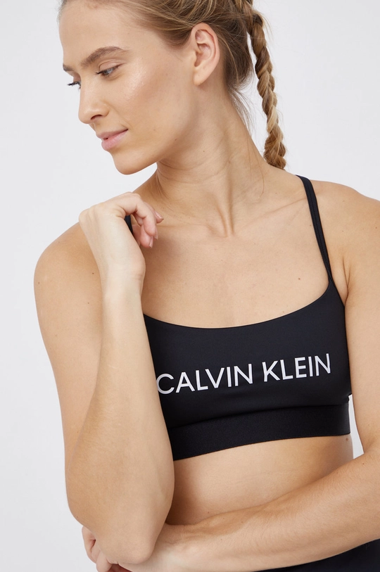 czarny Calvin Klein Performance Biustonosz sportowy