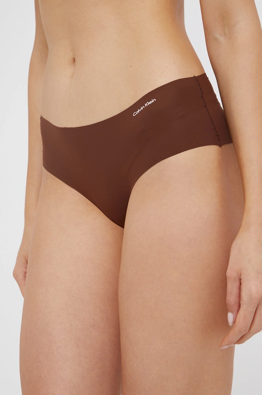 brązowy Calvin Klein Underwear Figi Damski