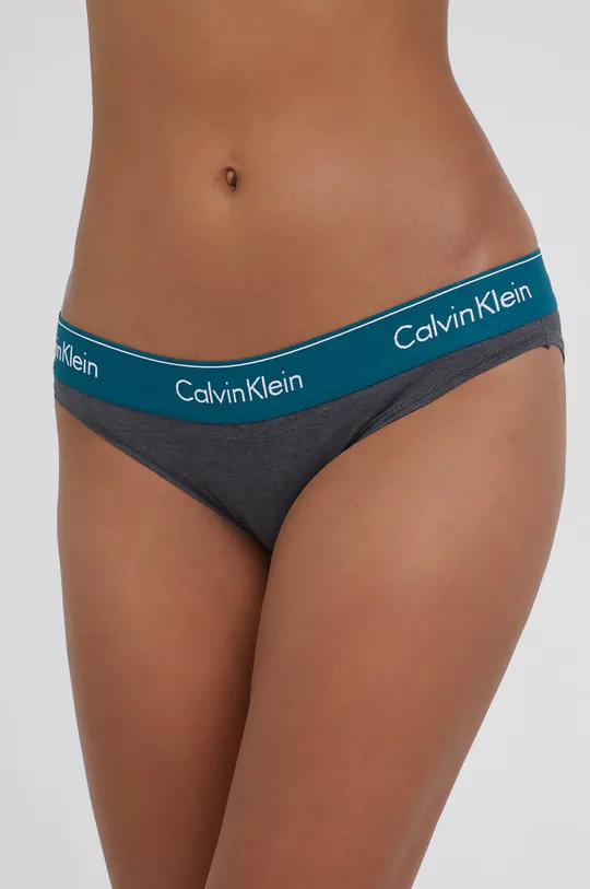 γκρί Σλιπ Calvin Klein Underwear Γυναικεία