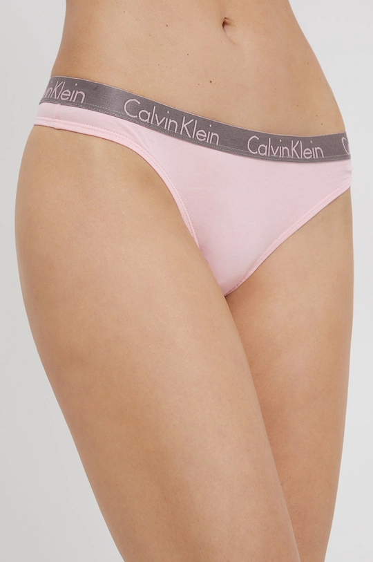 Calvin Klein Underwear Stringi (3-pack) czerwony