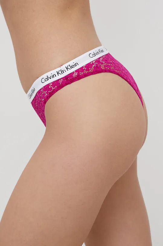 Nohavičky Calvin Klein Underwear fialová